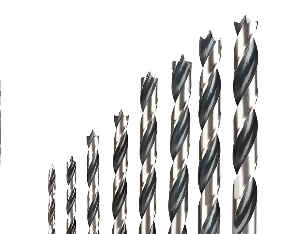 Brad point drill bits
