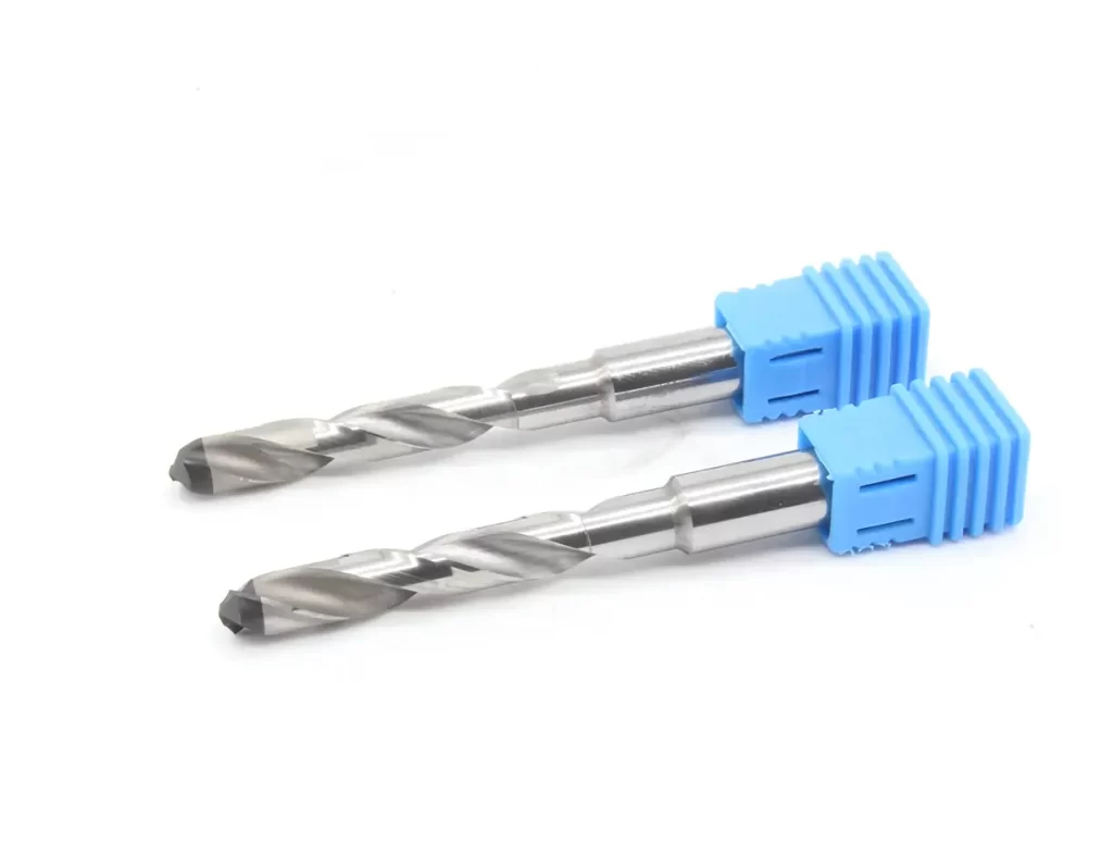 Drill bit for non-ferrous metals and composite materials