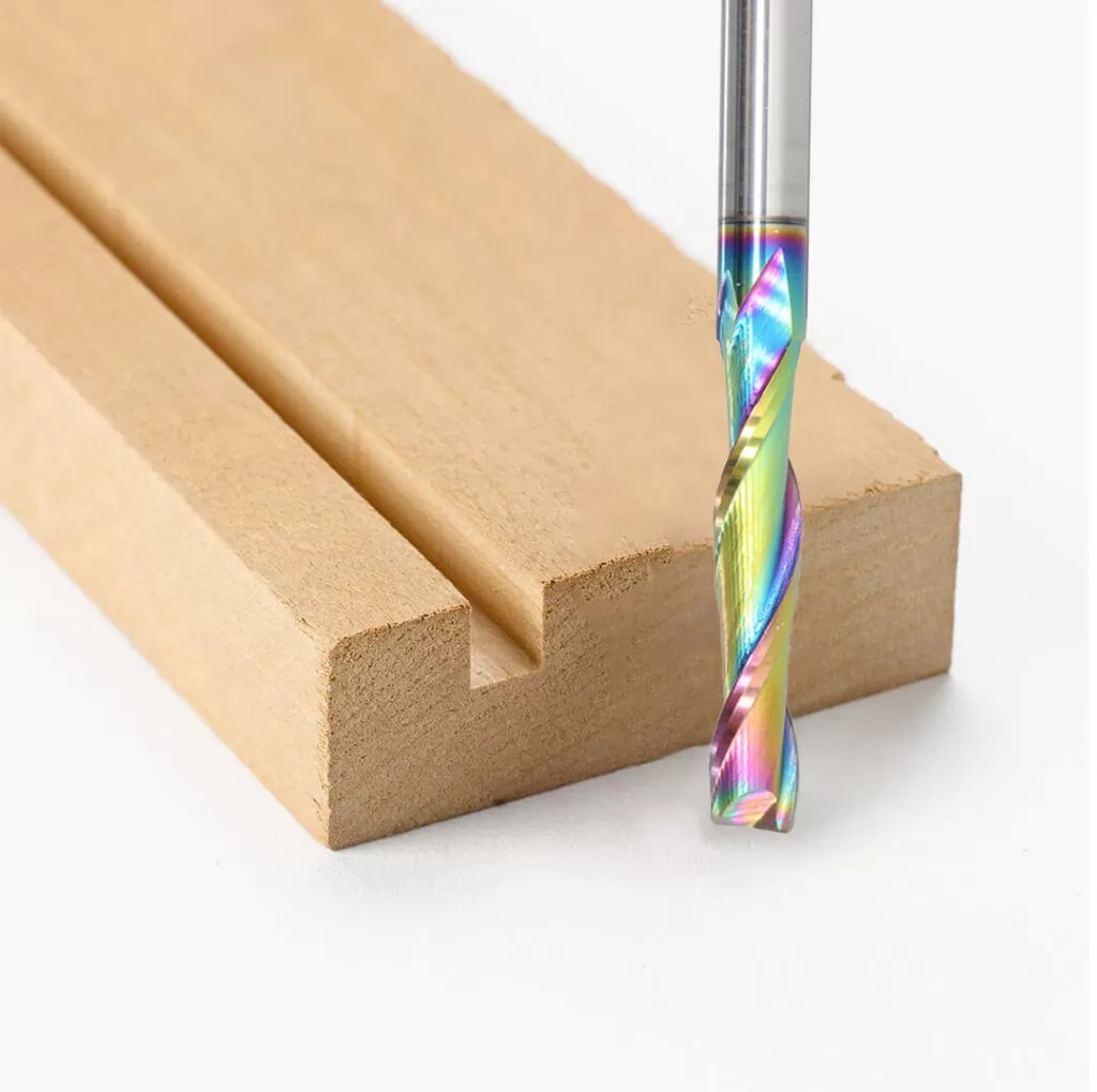 Single And Double Flutes spiral upcut router bit