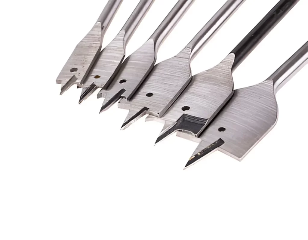 Flat drill bits